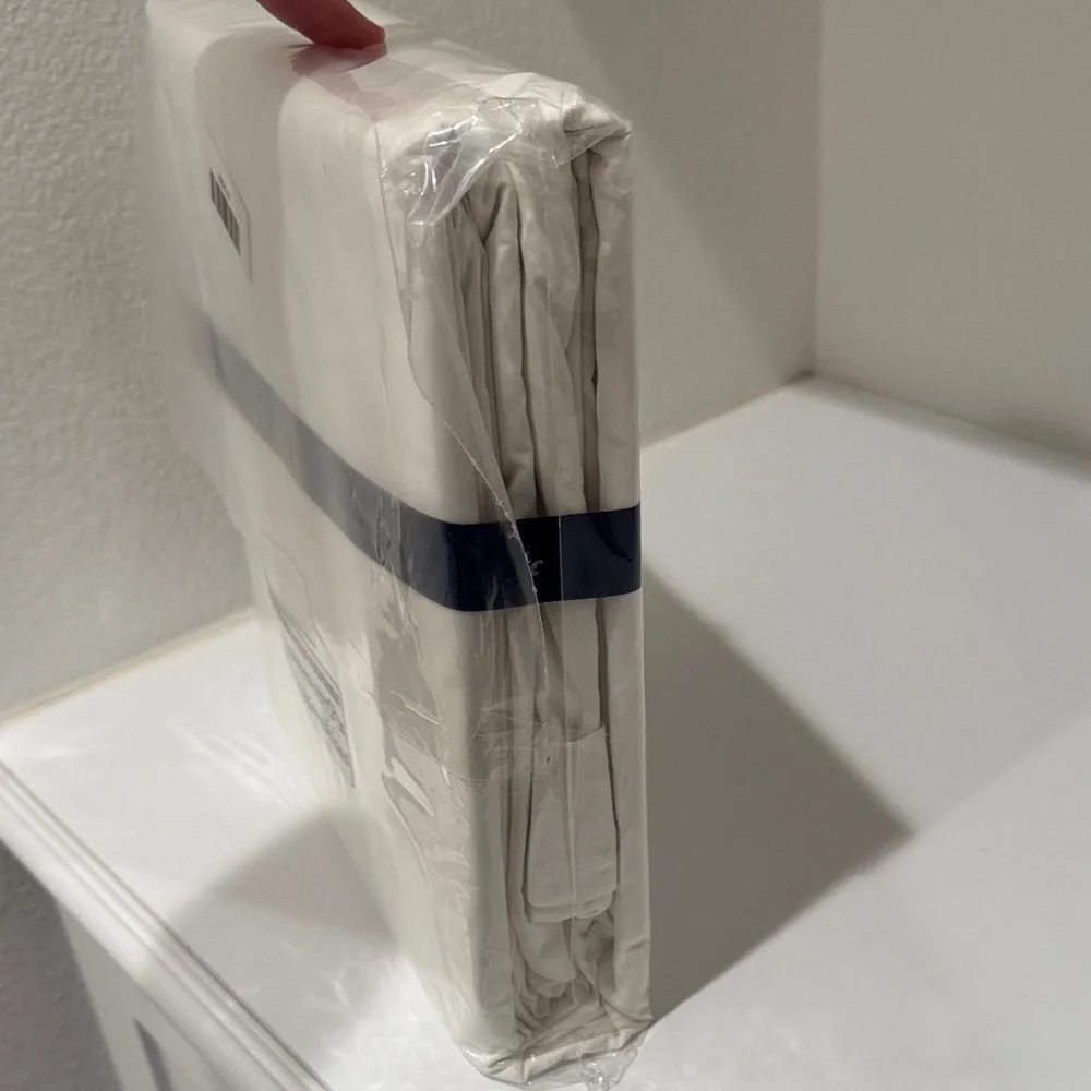 Jonathan Adler KING‎ Pristine White Duvet Cover